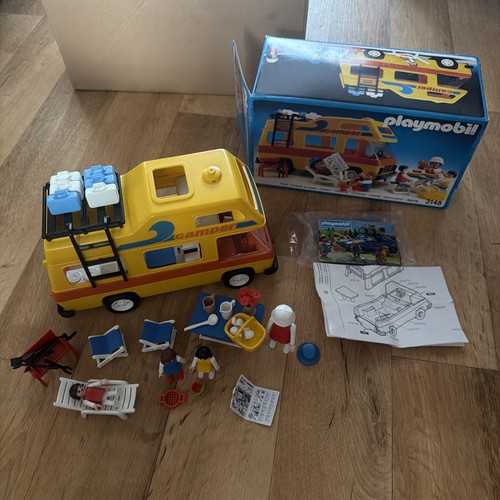 Playmobil 3148 vintage camper - playmobil,