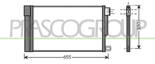 Fits vauxhall adam - adam, condenser