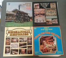 JOB LOT of 7 FAIRGROUND STEAM ORGAN GAVIOLI HOOGHUYS CARL FREI ETC