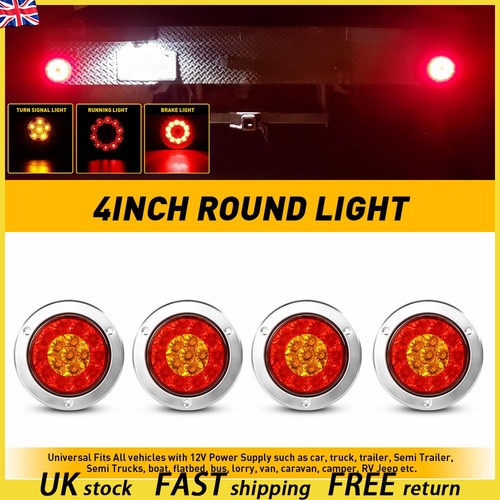 Round red amber 16 - 16, led