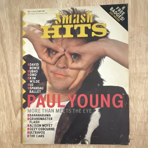 Smash hits october 1984 - smash,