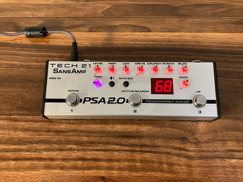 Sansamp psa guitar pedal - 2.0,