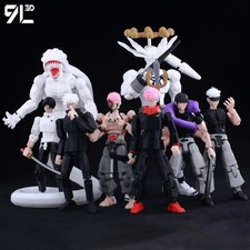Jujutsu Kaisen 13-in-1 Movable Action Figure Set – Sukuna, Yuji, Yuta, Gojo