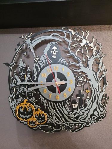 Halloween grim reaper wall - halloween,