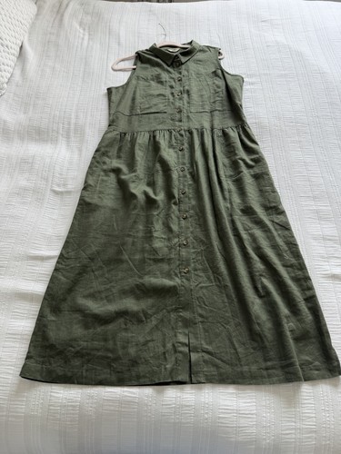 Hush green linen blend - hush,