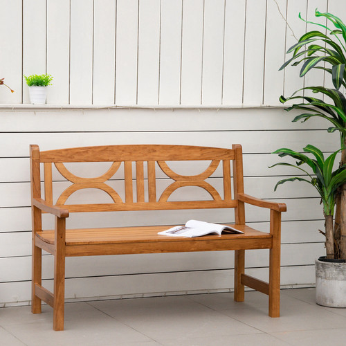 Wooden garden bench small - wooden,