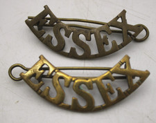 Pair of WW1 / WW2 'Essex