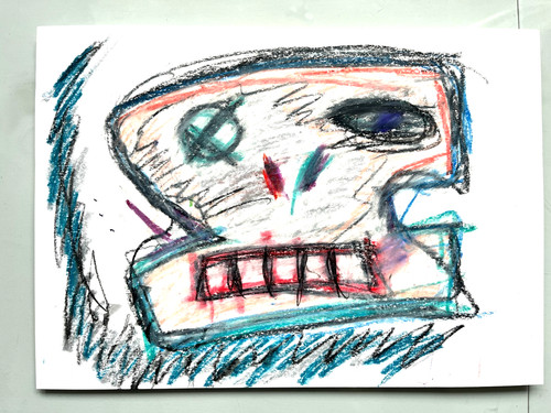 Original outsider art - outsider,