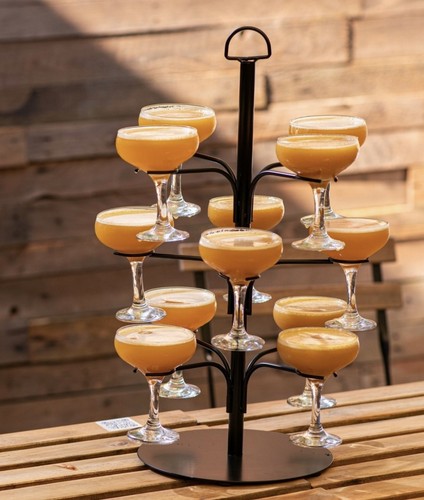 Cocktail glass tree display - tree,