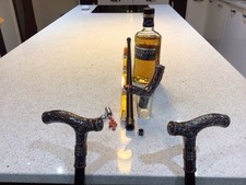 Walking/Gadget/Tippling Stick Derby Handle With An Eagle Set On The End