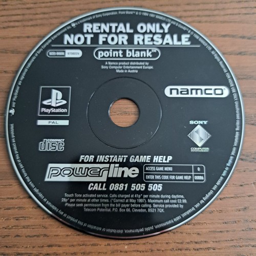 Namco point blank playstation - point,