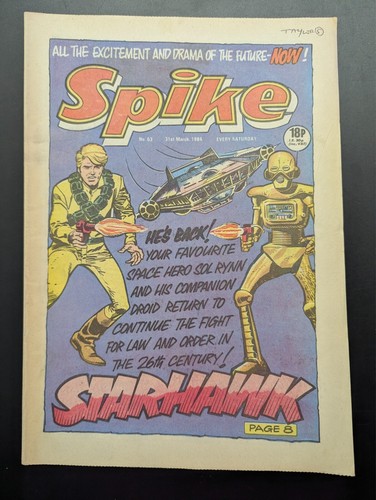 Spike comic 31st march - no,