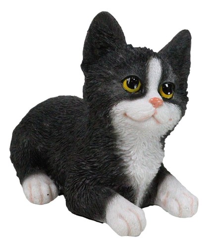 Lifelike sitting tuxedo black - lifelike,