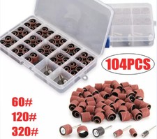 104Pcs Sanding Bands Drum