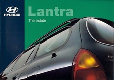 Hyundai Lantra Estate 1998 UK Market Sales Brochure 1.6 LSi & GLSi, 2.0 Sorrento