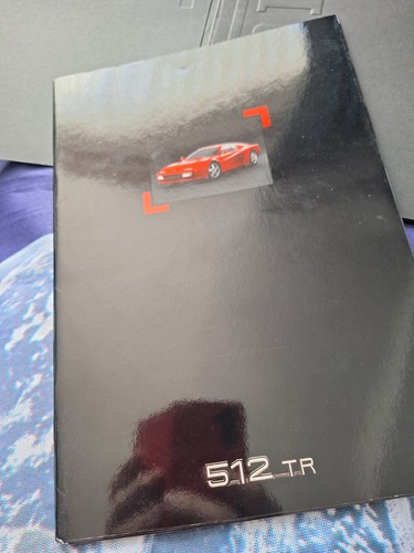 Ferrari 512 sales brochure - sales,
