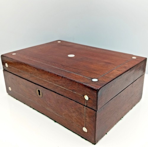 Antique victorian rosewood box - antique,