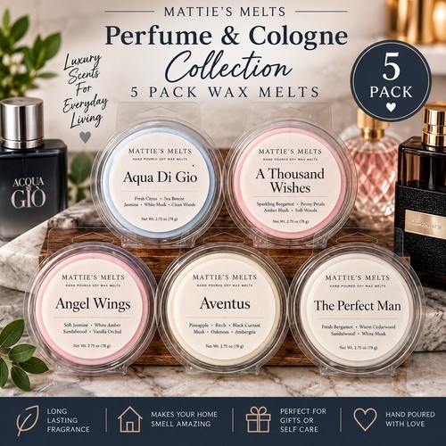 Pack perfume cologne - 5,