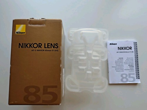 Nikon nikkor 85mm 8g - af-s,