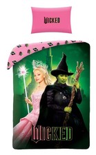 Wicked Single Double Duvet Cover Reversible Bedding Set Glinda & Elphaba