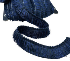 30mm viscose brush fringe trim