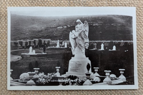 Llandudno monument tudno s - st., tudno's