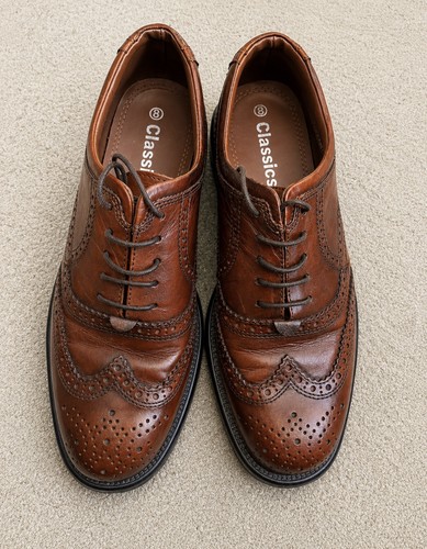 Men kilt shoes - shoes, brown