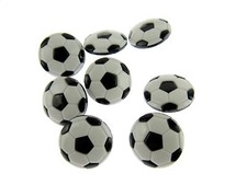 Round Football Soccer Button