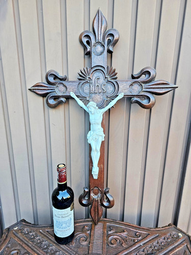 Antique wood carved - wood,