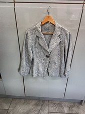Per Una Ladies Grey/Blue Linen