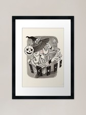 The fortune teller Framed Art
