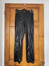 Zara Woman Faux Leather Skinny