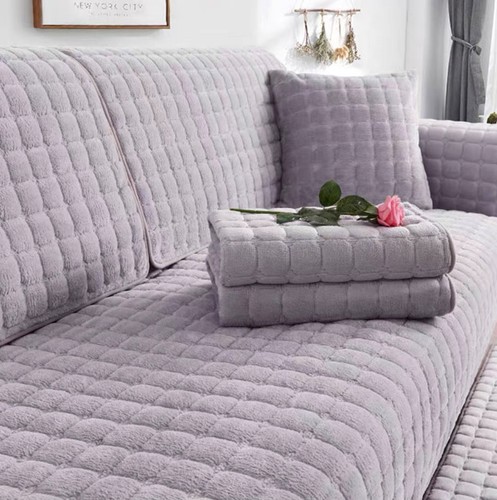 Sofa seat cover flannel couch - seat,