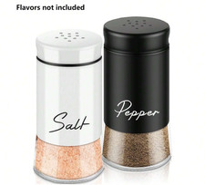 2Pcs Black & White Lovely Salt