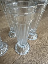 Milkshake glass dessert - x4,