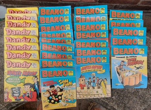 Lot dandy beano comic - lot, of