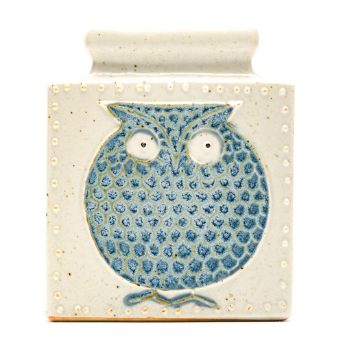 Scandinavian pottery owl - scandinavian,