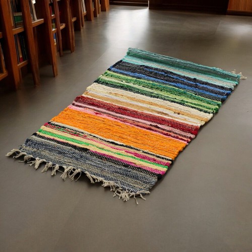 Small rag rug 50x90cm - rag,