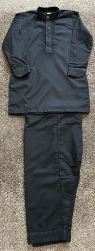 Boys black two - black, two-piece