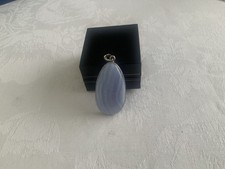 Pear Shaped Natural Blue Lace