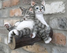 KITTENS CATS ON A BRANCH