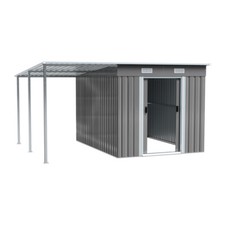 5.5X9ft Galvanised Metal