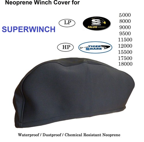 Neoprene winch cover for - winch,