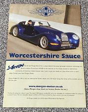 Collectable Original 2000's Magazine Advert Picture Morgan Sports Cars Aero 8 Ad