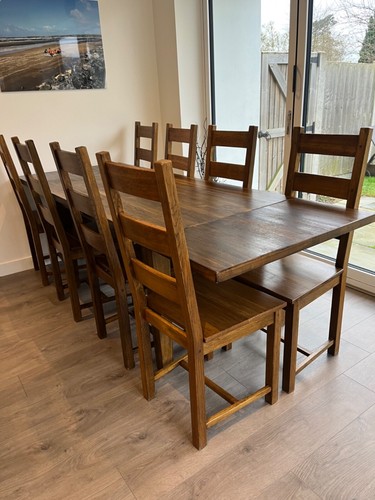 Large rustic english oak - rustic,