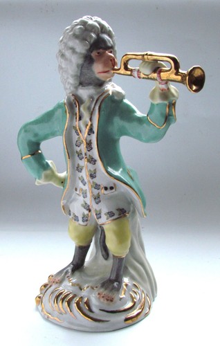Meissen style monkey - style,