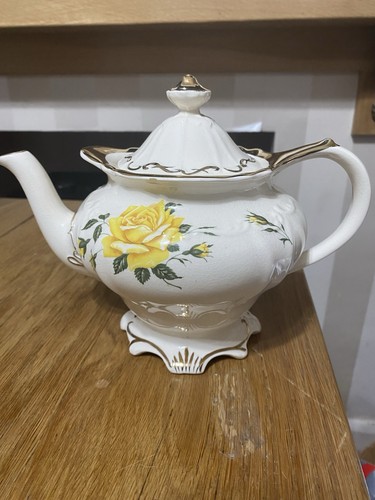 Sadler vintage teapot yellow - sadler,