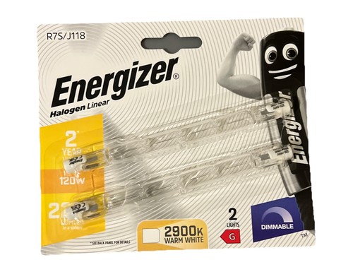 2xenergizer linear 118mm - 2xenergizer, r7s