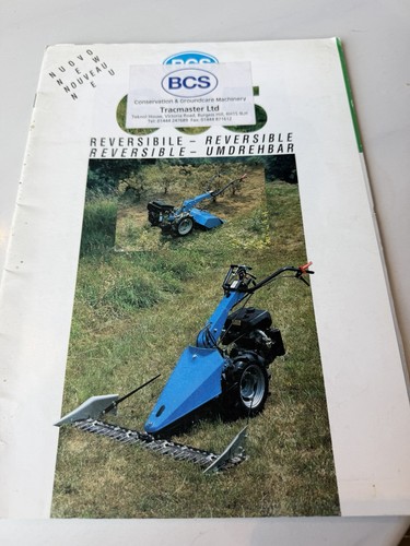 Bcs garden tracter mower - bcs,