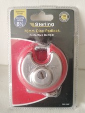 Sterling Locks Padlock 70mm stainless steel with key new